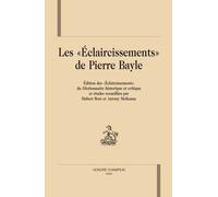 Les Éclaircissements De Pierre Bayle