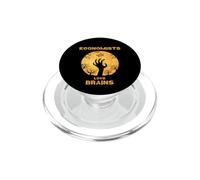 Les économistes Aiment Les Cerveaux d'halloween PopSockets PopGrip pour MagSafe