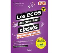 Les ECOS des (très) bien classés Les annales 2024 + 2025 et l'entraînement en 120 situations de départ - Aymeric Rouchaud - Vuibert - broché - Scolaire / Universitaire