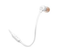 Les écouteurs Intra-Auriculaires JBL TUNE160 offrent Le Son JBL Pure Bass dans Un Format Ultra-Compact et Ultra-Portable, idéal pour Une Utilisation Quotidienne. Blanc