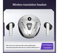 Les écouteurs VoxorAI XH12 Silver avec traduction IA offrent une prise en charge de la traduction en temps réel pour 150 langues. Ces écouteurs Bluetooth pour le jeu sont élégants et conviennent aux é