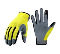 Les écrans tactiles activent les gants de protection respirants et solides fonctionnent pour l'entretien intensif du travail et la manipulation de la corde