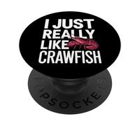 Les écrevisses, J'aime Vraiment Les écrevisses PopSockets PopGrip Adhésif