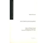 Les ecrits de budapest - Sandor Ferenczi - Epel Eds - broché - Livre
