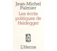 Ecrits politiques d'heidegger (Les) Jean-Michel Palmier (Auteur)