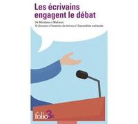 Les écrivains engagent le débat Collectif (Auteur), Brigitte Krulic (Edité par)