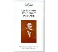 Les Écrivains et le Front populaire