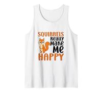 Les écureuils me rendent Heureuse, tu n'es Pas si drôle Débardeur