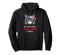 Les élections de Cats for Trump 2024 rendent Les Chats en sécurité à Nouveau Sweat à Capuche