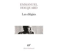 Emmanuel Hocquard – Les élégies – Poésie – Poche – Gallimard