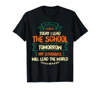 Les élèves du Leadership Principal de l'école mèneront Le Monde T-Shirt