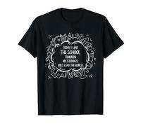 Les élèves du Leadership Principal de l'école mèneront Le Monde T-Shirt Graphique avec Valeur