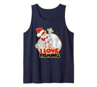 Les Elfes se comportent Mal. J'adore pêcher à Noël Débardeur