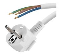 Les eMOS Flexo-câbles PVC 3 x 1,5 mm - 5 m-Blanc-kF-cR2-f3 hY005 h05 vV-f