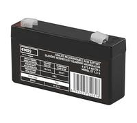 EMOS Batterie au plomb sans entretien 6 V/1,3 Ah, faston 4,7 mm, B9651