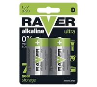 Les emos RA Ver batterei alcalines LR20-2BL, Lot de 2, b7941