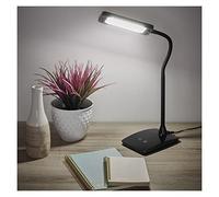 Les emos z7599b, lampe de table LED Eddy Noir, métal, Black, 15,5 x 9,5 x 26 cm