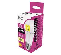 Les emos zq5160 Ampoule LED a +, Classic A60, verre, 14 W, E27, transparent, 6,2 x 6,2 x 13 cm