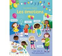 Les émotions - Autocollants Usborne - Holly Bathie - Usborne - broché - Document jeunesse