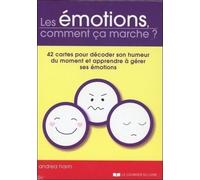 Les émotions, comment ça marche? Livret avec 42 cartes pour décoder son humeur du moment et apprendre à gérer ses émotions - Andrea Harrn - Courrier Du Livre - Boîte ou accessoire - Guide