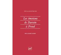 Les Emotions de Darwin à Freud