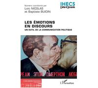 Les émotions en discours - N°7 / Jan-Jun 2020 - Loïc Nicolas - L'harmattan - broché - Revue