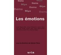 Les émotions - Sylvain Roux - Vrin - broché - Essai