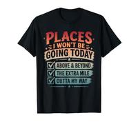 Les endroits où Je n'irai Pas Aujourd'hui, Grand-père T-Shirt Graphique avec Valeur