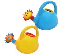 Les enfants arrosage des enfants 2 pcs mignons arrosage de tout-petit coloré peuvent mini- de canettes avec un rechargeable portable pour le jardinage la plage en plein air, coule