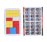 Les Enfants coulissants du Puzzle se défisnt Le Jouet Portable développer Une pensée logique (Blanc)