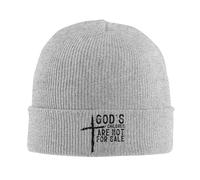 Les Enfants De Dieu Ne sont Pas À Vendre. Christianisme Croisé Bonnet Homme Extensible Bonnet Unisexe Bonnets pour Décontractée Femme Vie Quotidienne