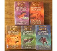 Les Enfants de la Terre, coffret de 5 volumes : Le clan de l'ours des cavernes - La vallée des chevaux - Les chasseurs de mammouths - Le grand voyage - Le Retour d'Ayla