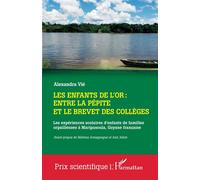 Les enfants de l'or : entre la pépite et le brevet des collèges Les expériences scolaires d'enfants de familles orpailleuses à Maripasoula, Guyane française - Alexandra Vié - L'harmattan - broché - Es
