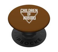 Les Enfants de Nibiru : théorie du Complot, Conception d'ovnis PopSockets PopGrip Adhésif