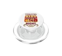 Les Enfants du théâtre savent Comment agir correctement Humour PopSockets PopGrip pour MagSafe