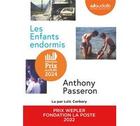 Les Enfants endormis Livre audio 1 CD MP3 - Anthony Passeron - Audiolib - Texte lu (CD) - Textes lus CD