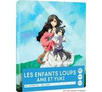 Les enfants loups, Ame & Yuki Steelbook Blu-ray 4K Ultra HD
