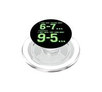 Les Enfants parlent Encore de 6 7 Ans PopSockets PopGrip pour MagSafe