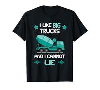 Les enfants que j'aime les gros camions et je ne peux pas mentir pour tout-petit T-Shirt