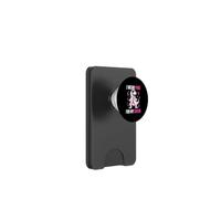 Les Enfants Que Je Porte du Rose pour Mon Cousin Cool Trex Dino Breast Cancer PopSockets PopWallet pour MagSafe