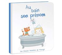 LES ENFANTS ROY - Livre Enfant - Livre Personnalisé avec Prénom - Idée Cadeau - Au Bain - de 0 à 3 ans - 22 Pages