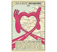 Les Enfoirés – Sur la route des Enfoirés 2015 – 2 DVD