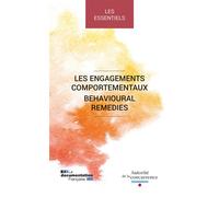 Les engagements comportementaux Behavioural remedies - Autorite De La Concurrence - Documentation Francaise - broché - Etude