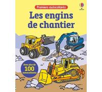 Les engins de chantier – Premiers autocollants – dès 3 ans – Usborne