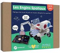 Les engins spatiaux - kit Pandacraft 8-12 ans: Fabrique un rover spatial et pars en mission sur Mars !