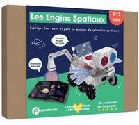 Les engins spatiaux - kit Pandacraft 8-12 ans: Fabrique un rover spatial et pars en mission sur Mars !