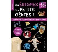 Les énigmes des petits génies CM1 Stéphanie Viards (Auteur), Pascal Phan (Illustration)