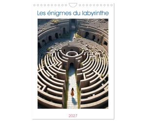 Les énigmes du labyrinthe (Calendrier mural 2027 DIN A4 horizontal), CALVENDO calendrier mensuel: Perdez-vous dans les dédales d'un ancien labyrinthe, ... de nouveaux mystères et de nouveaux défis.