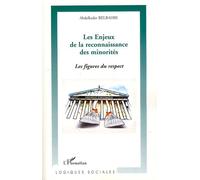 Les enjeux de la reconnaissance des minorités Les figures du respect - Abdelkader Belbahri - L'harmattan - broché - Etude