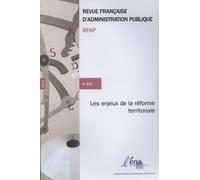 Les enjeux de la réforme territoriale - Ena - Documentation Francaise - broché - Revue